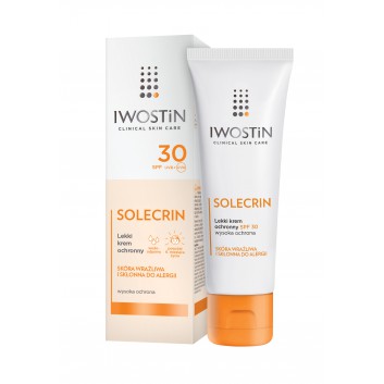 Iwostin Solecrin SPF30 lekki krem ochronny 50 ml
