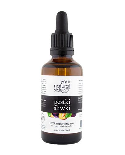 Your Natural Side Olej z pestek śliwki nierafinowany - 10 ml - cena, opinie, stosowanie zdjęcie