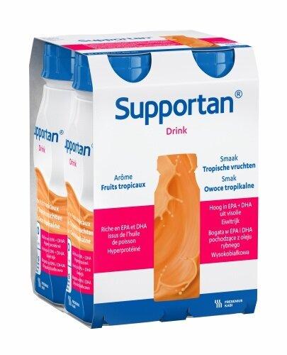 SUPPORTAN DRINK O smaku owoców tropikalnych, 4 x 200 ml zdjęcie