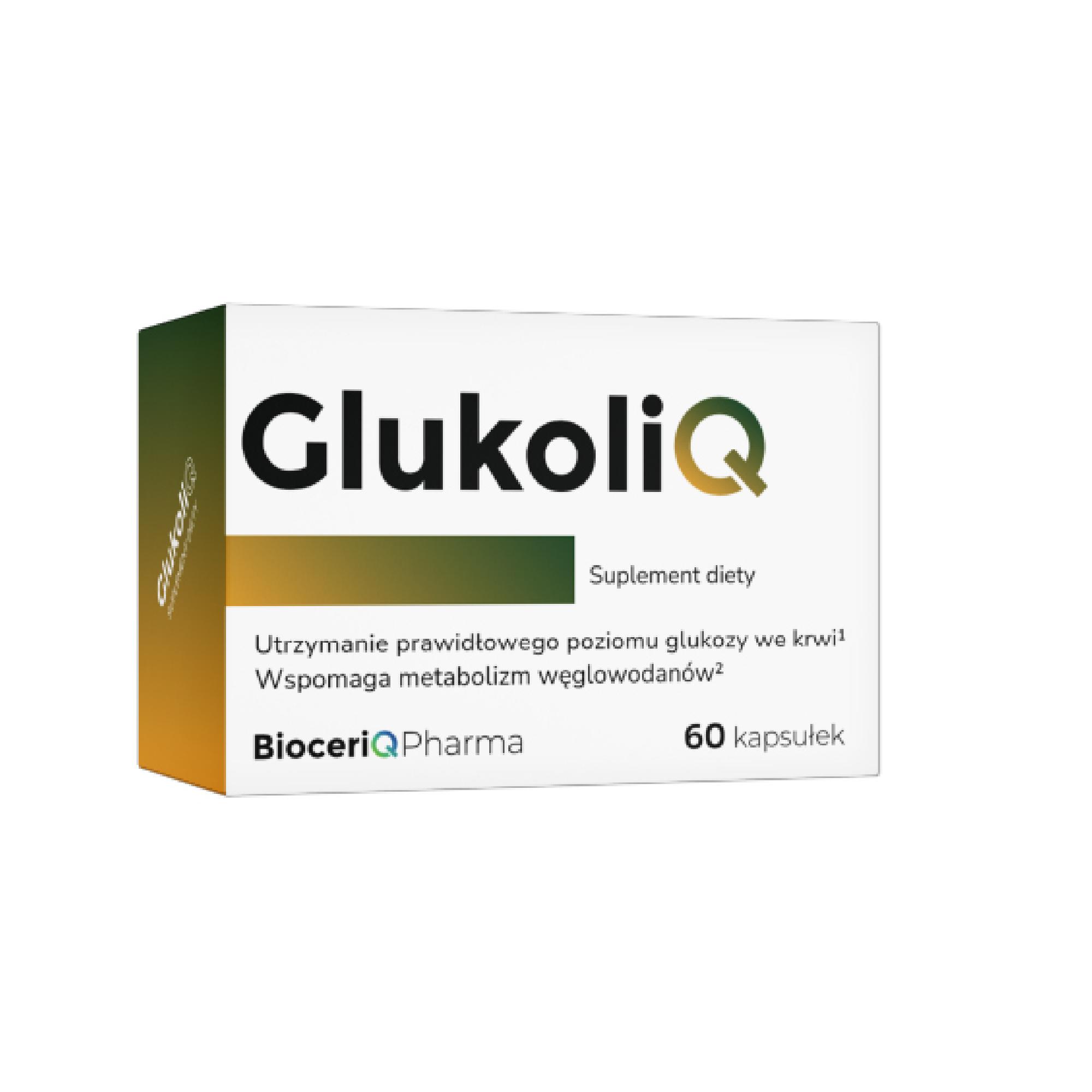 BioceriQ Pharma GlukoliQ, kapsułki, 60 sztuk zdjęcie