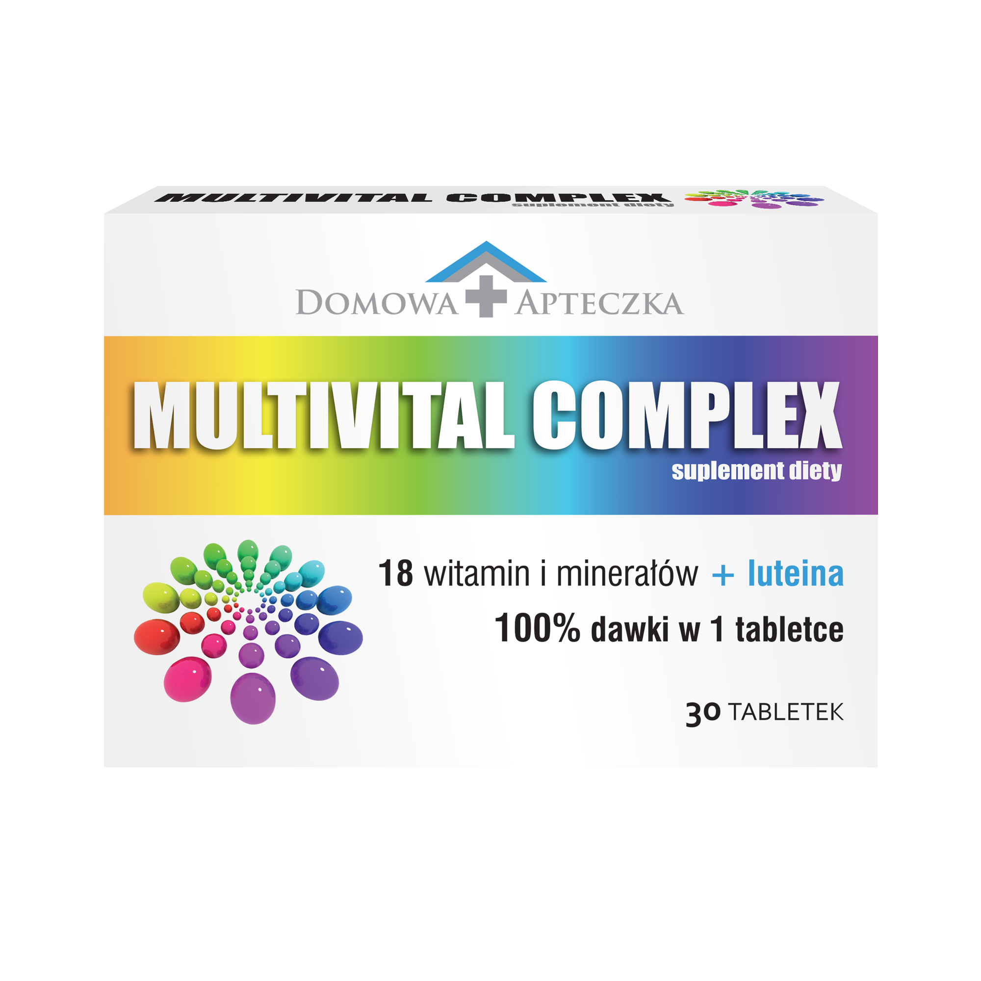 Domowa Apteczka Multivital Complex 30 tabletek zdjęcie