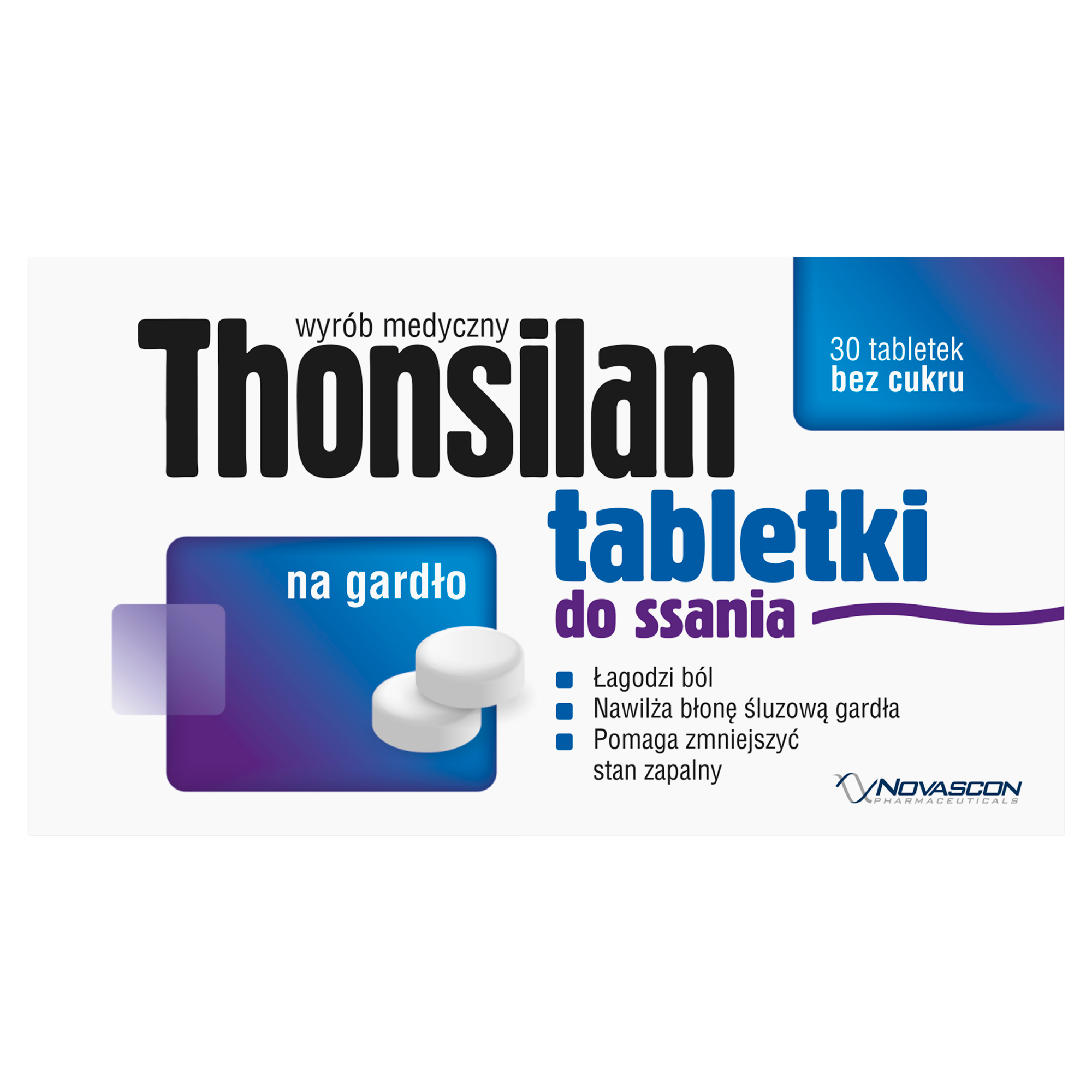 Thonsilan 30 tabletek do ssania zdjęcie