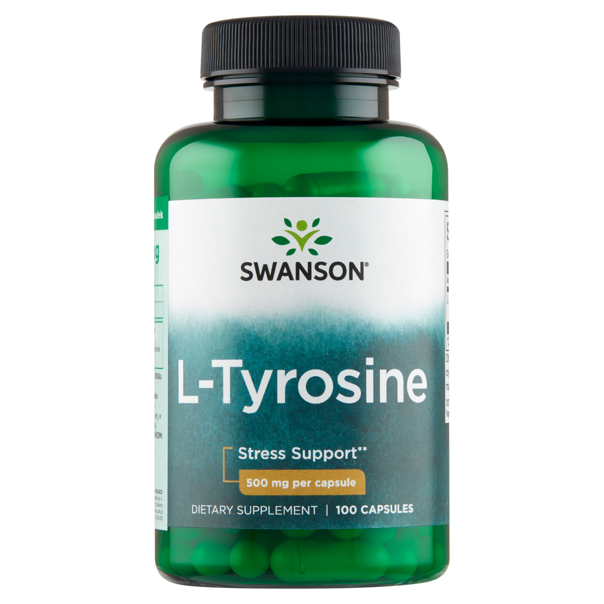 SWANSON L-Tyrozyna 500 mg - 100 kaps. zdjęcie