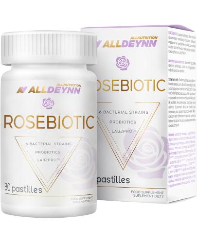 Allnutrition Alldeynn Rosebiotic 30 pastylek zdjęcie