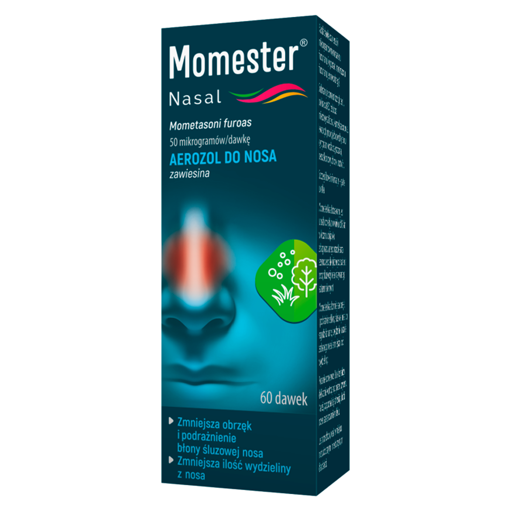 Momester Nasal aerozol do nosa zawiesina 50 mcg x 60 dawek zdjęcie