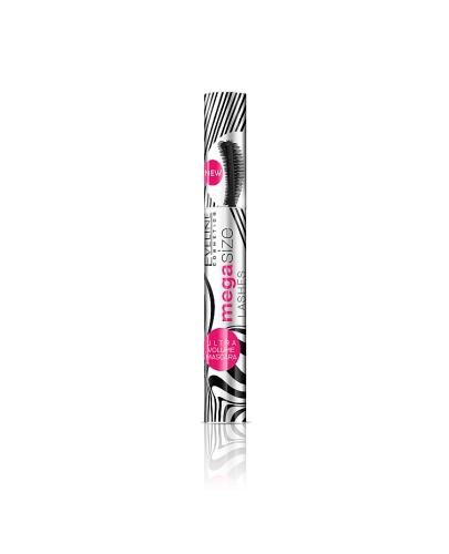 Eveline Mega Size Lashes Tusz do rzęs pogrubiająco-wydłużający czarny - 10 ml - cena, opinie, właściwości  zdjęcie