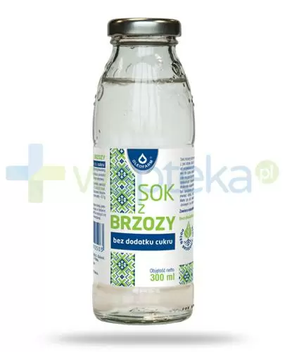 Oleofarm sok z brzozy bez dodatku cukru, płyn 300 ml zdjęcie