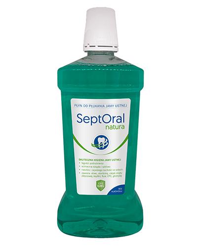 SeptOral natura płyn do płukania jamy ustnej bez alkoholu 500 ml zdjęcie