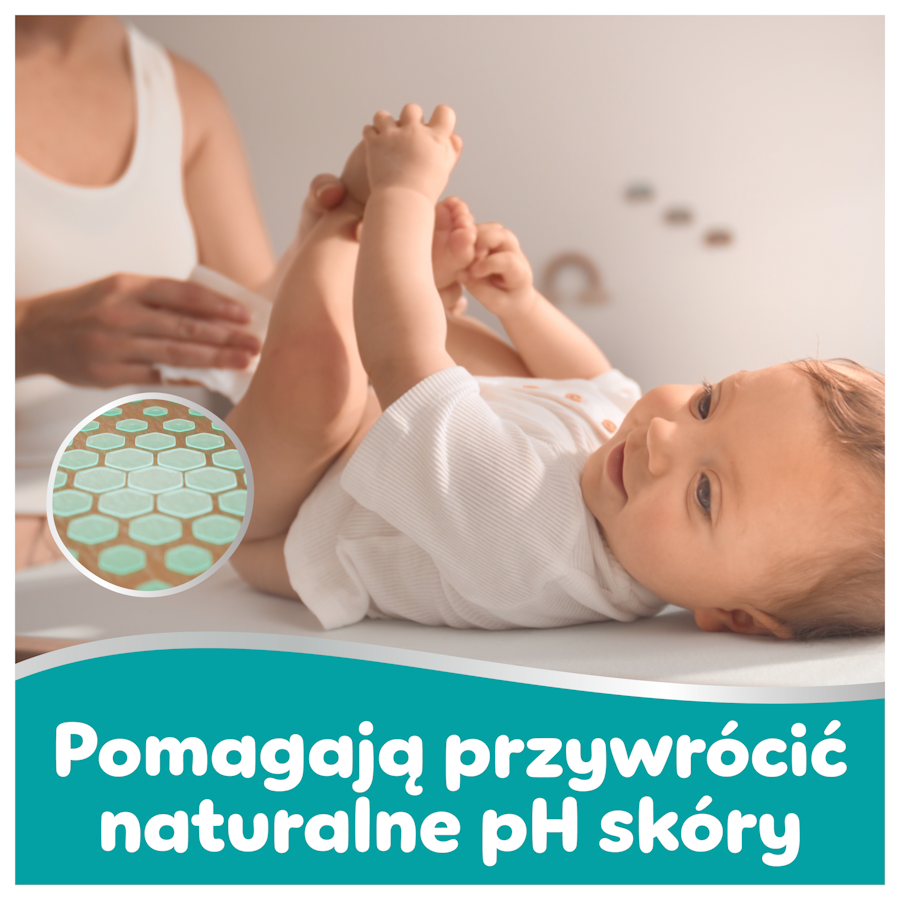 Pampers 99% Water, chusteczki nawilżane dla dzieci, 9 x 60 sztuk