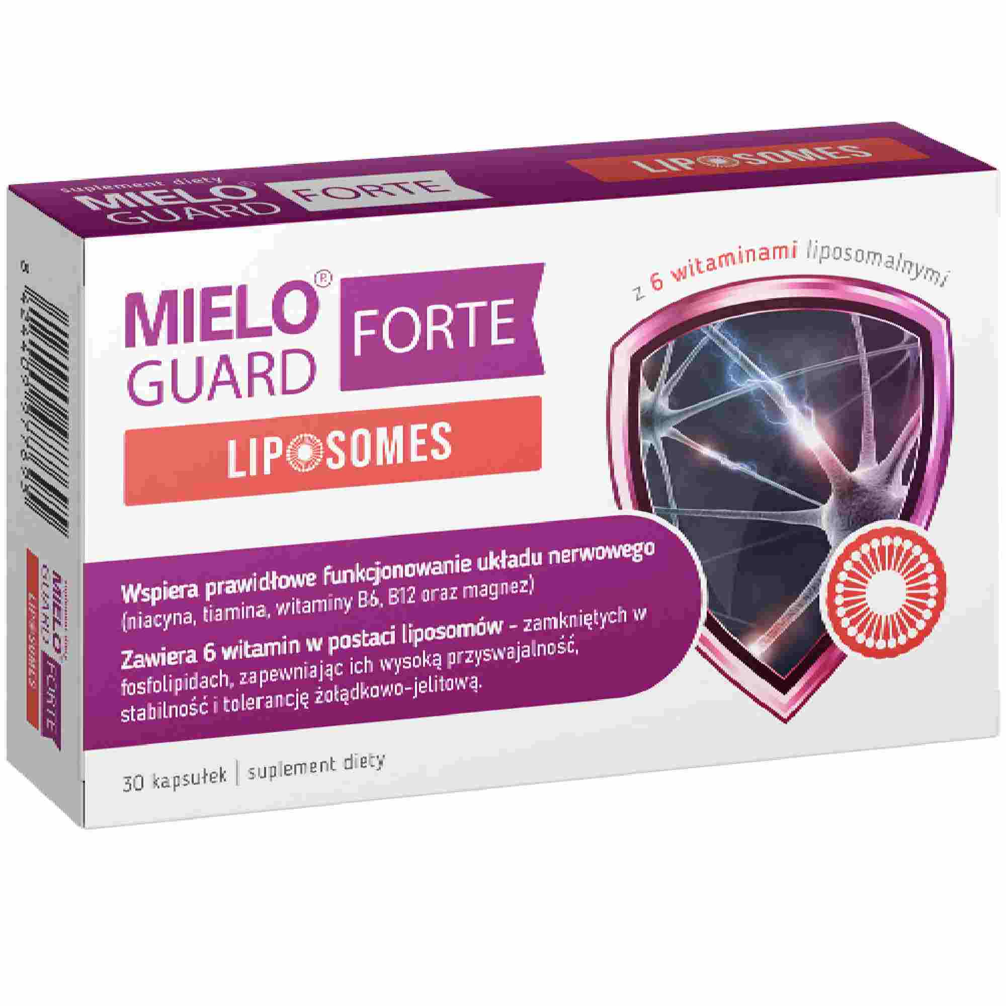 Mieloguard Forte Liposomes, kapsułki, 30 sztuk zdjęcie