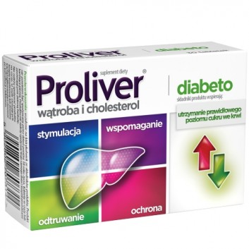 Proliver diabeto, 30 tabletek 