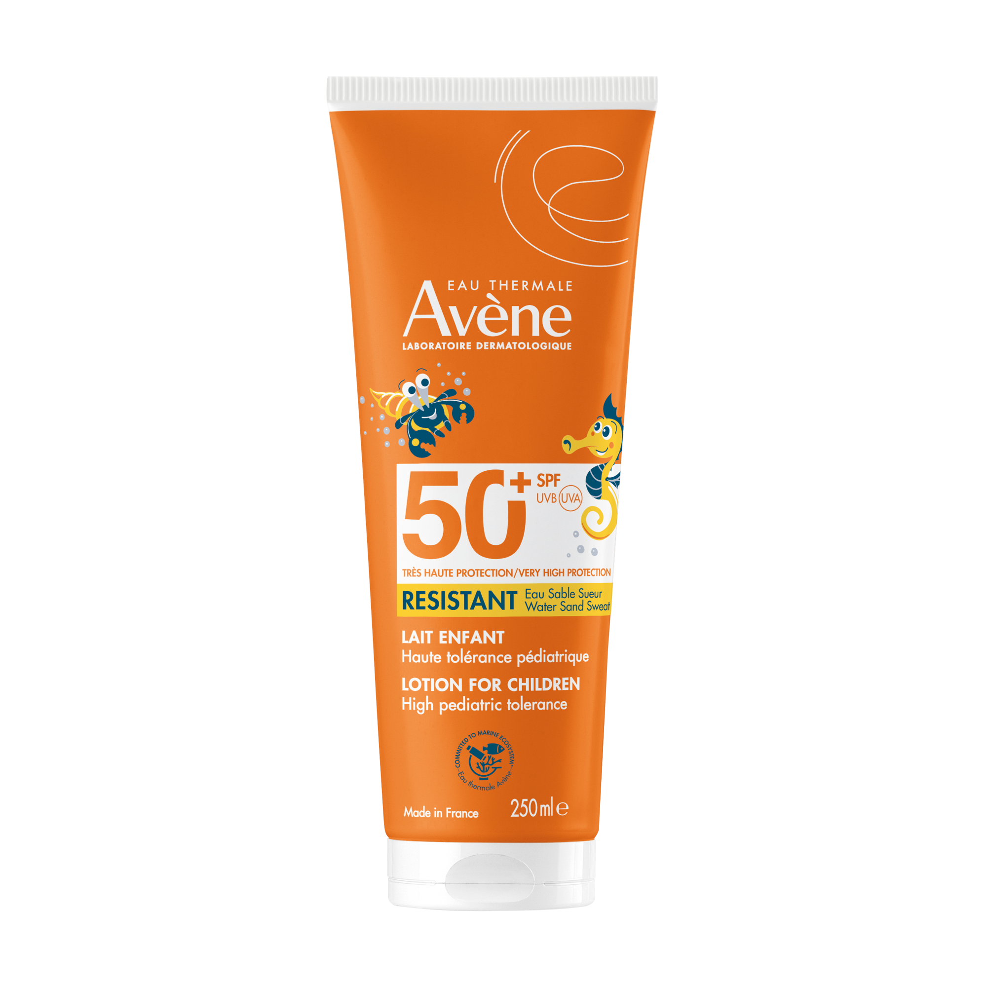 Avene, Mleczko dla dzieci bardzo wysoka ochrona SPF 50+, 250 ml zdjęcie