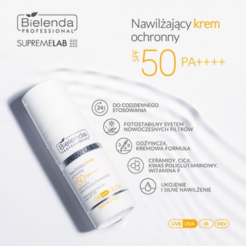 Bielenda Supremelab Sun Protect Nawilżający Krem ochronny SPF 50, 50 ml