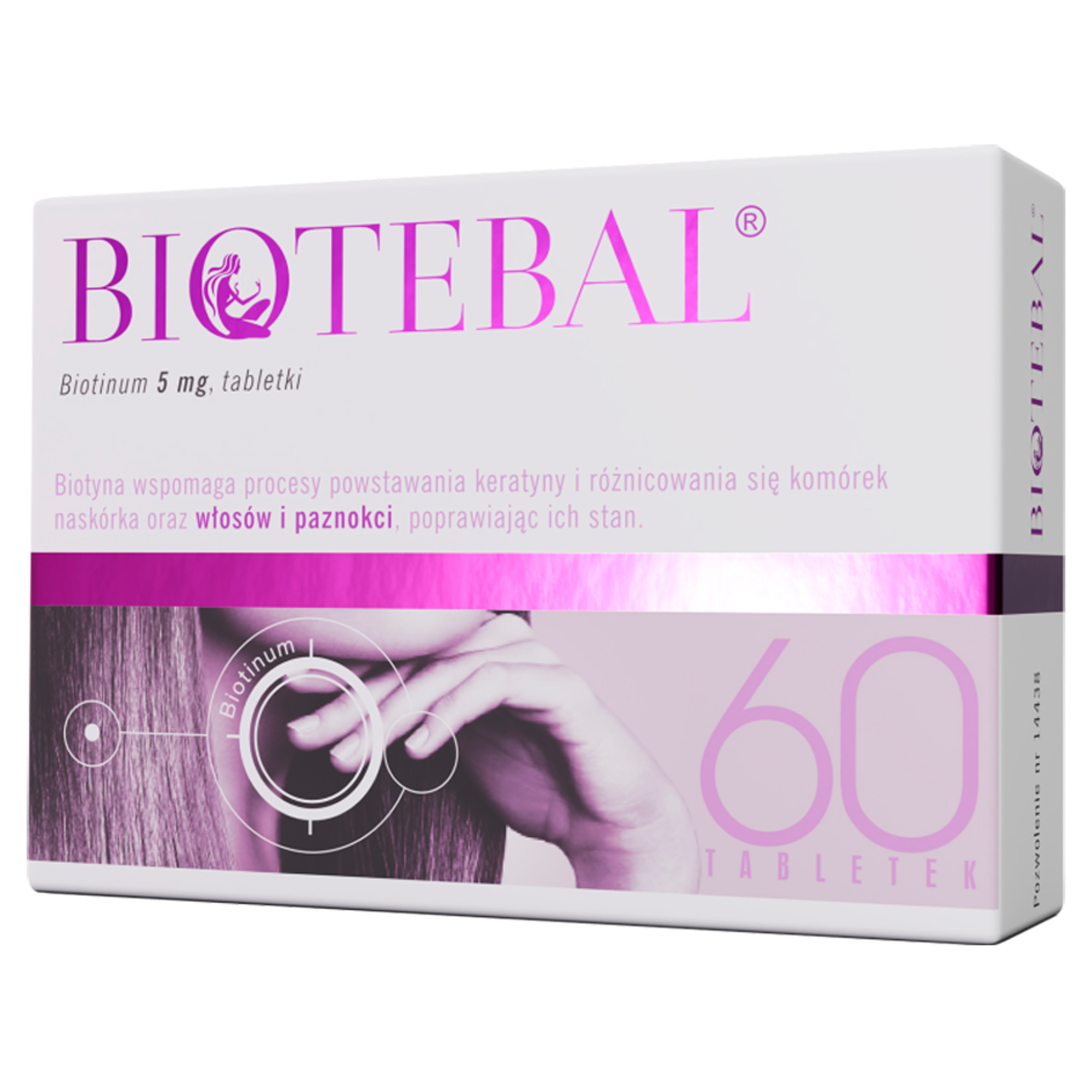 Biotebal 5mg 60 tabletek zdjęcie