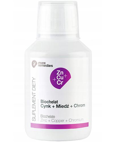 Invex Remedies Biochelat Cynk + Miedź + Chrom, 150 ml zdjęcie