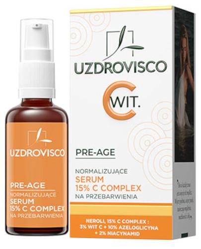 Uzdrovisco Pre-Age normalizujące serum 15% C complex na przebarwienia 30 ml zdjęcie