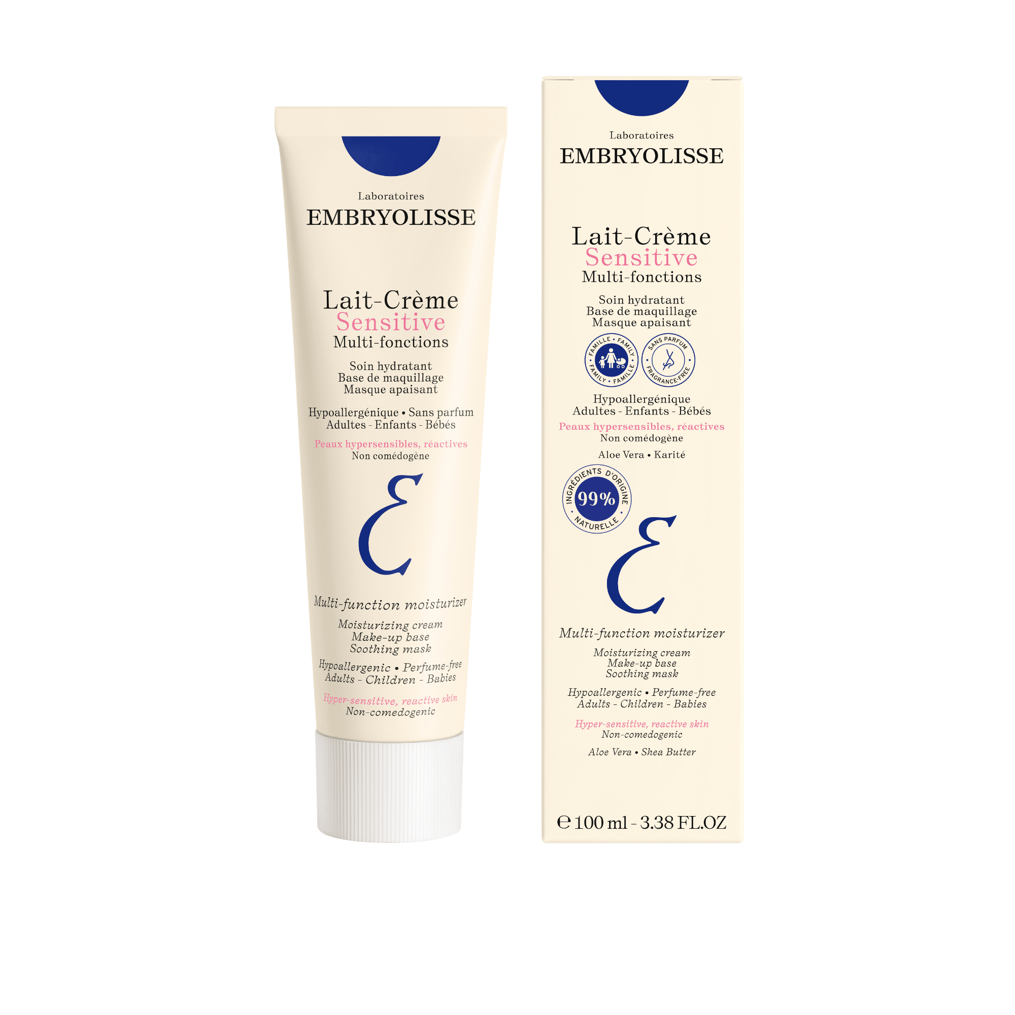 EMBRYOLISSE Lait-Creme Sensitive Krem odżywczo-nawilżający 100 ml zdjęcie
