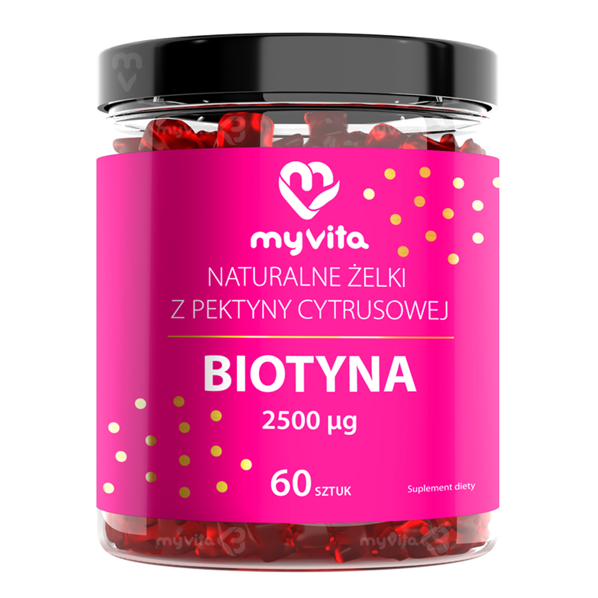 MyVita Biotyna Żelki, 60 sztuk zdjęcie