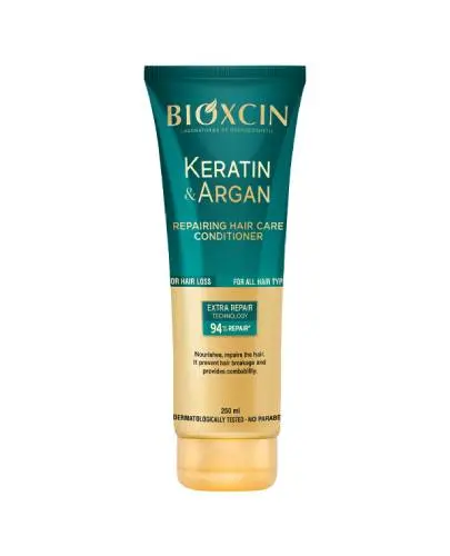 Bioxcin, Keratin & Argan, Odżywka regenerująco-odbudowująca, 250 ml zdjęcie