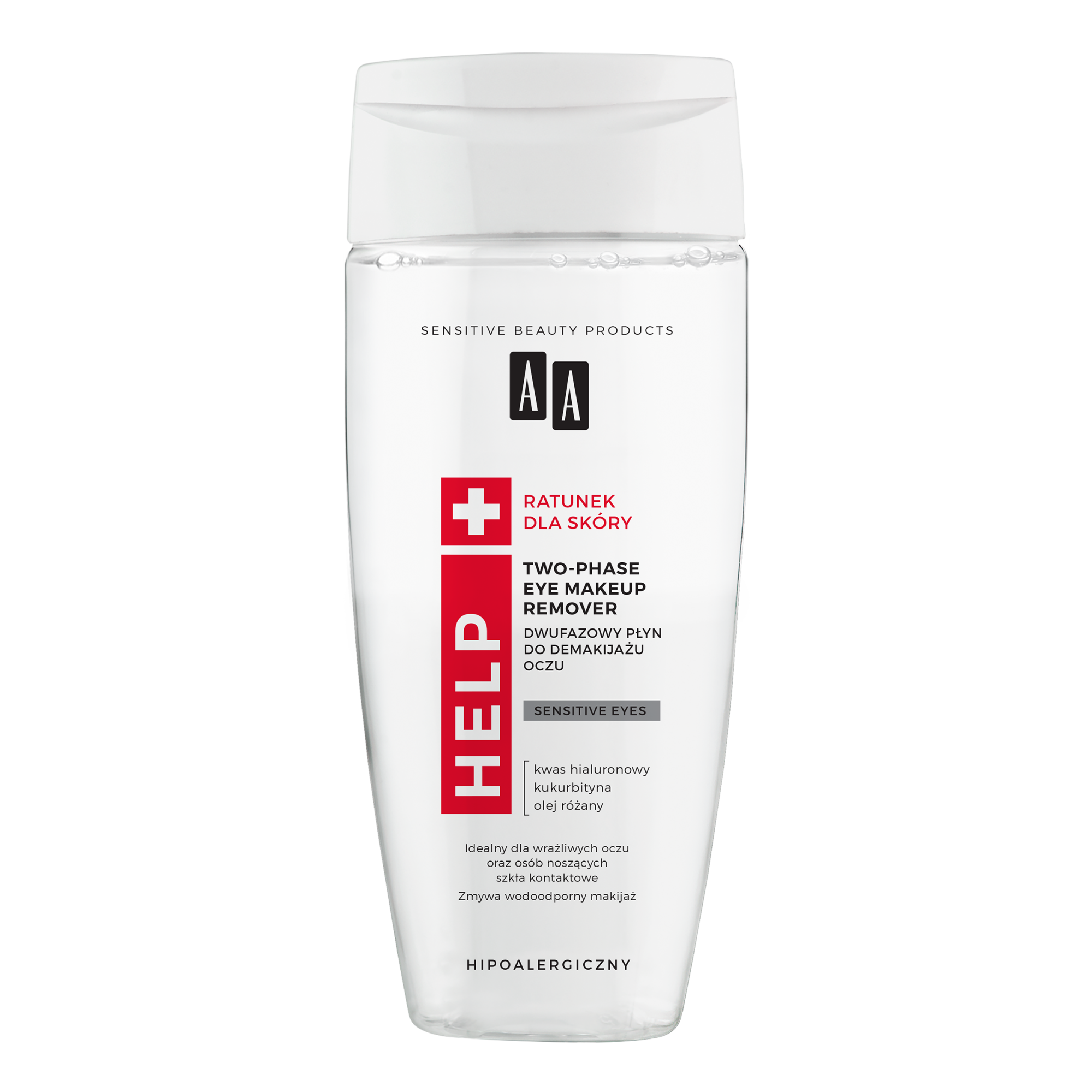 AA Help Cera Atopowa dwufazowy płyn do demakijażu oczu, 150 ml zdjęcie