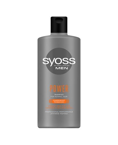 Syoss Men Power Szampon do włosów normalnych, 440 ml  zdjęcie