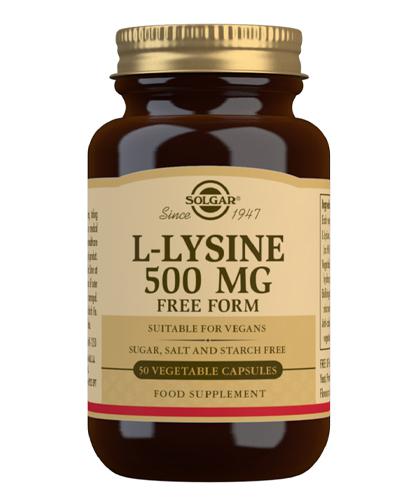 SOLGAR L-lizyna - 50 kaps. zdjęcie