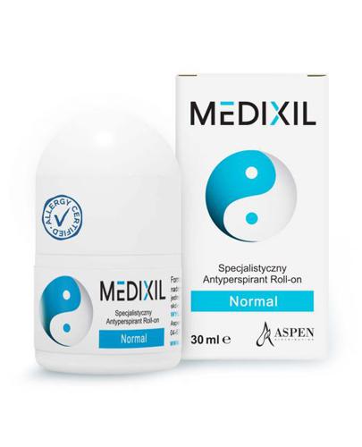 Medixil Normal Antyperspirant Roll-on, 30 ml cena, opinie, właściwości zdjęcie