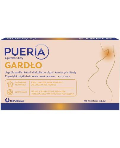 Pueria Gardło, 15 pastylek zdjęcie