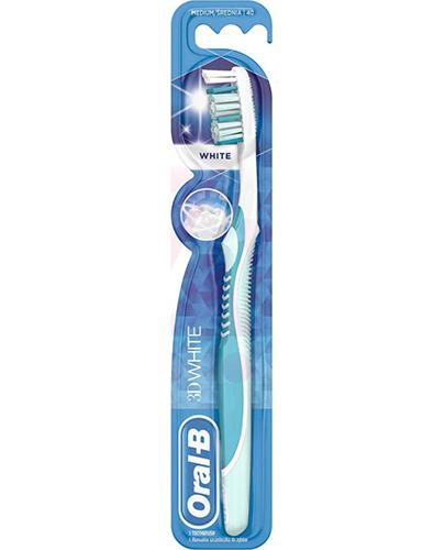 Oral-B Szczoteczka do zębów 3D White Średnia - 1 szt. - cena, opinie, wskazania zdjęcie