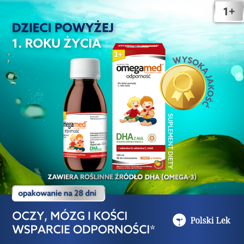 Omegamed Odporność 1+, syrop, 140 ml