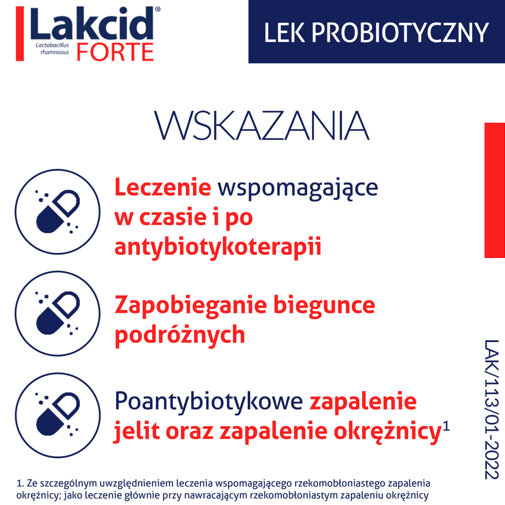 Lakcid Forte 10 kapsułek