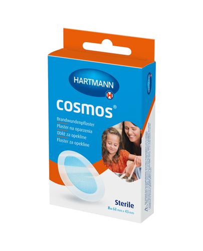 Hartmann Cosmos Plaster na oparzenia 68 mm x 43 mm, 8 sztuk zdjęcie