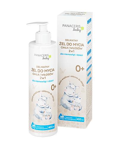 Panaceris Baby Naturalny żel do mycia ciała i włosów 2w1, 400 ml zdjęcie