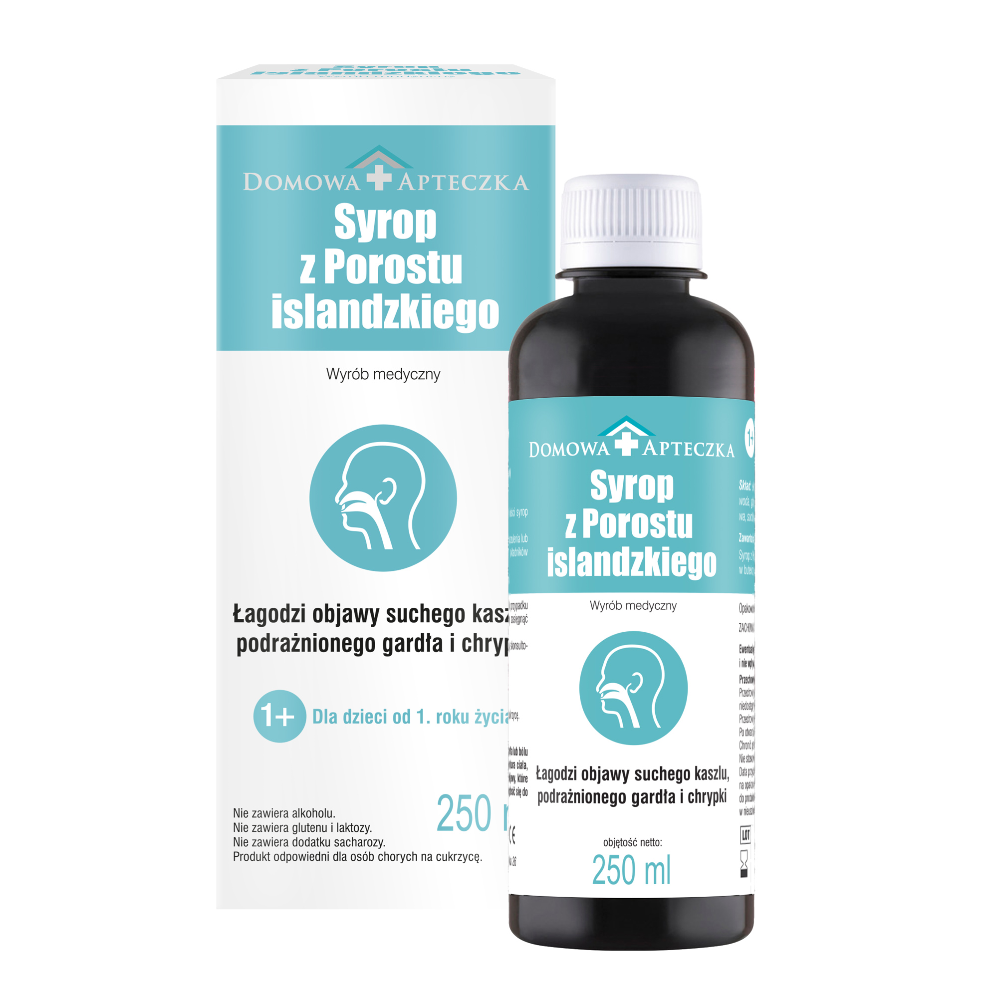 Domowa Apteczka Syrop z porostu islandzkiego 250 ml zdjęcie