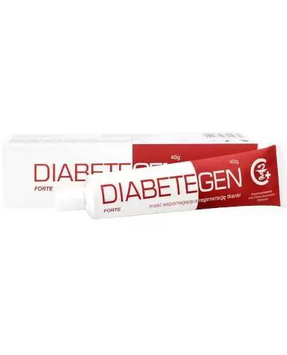 Diabetegen Forte maść wspomagający regenerację skóry, 40 g zdjęcie