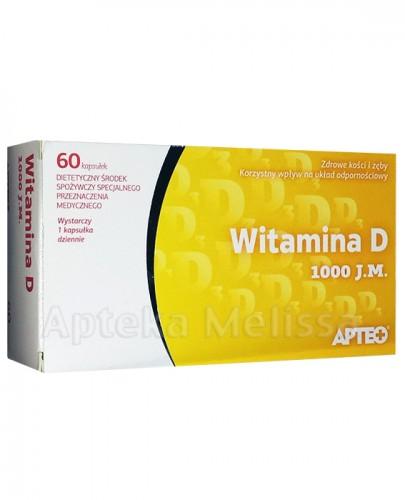 APTEO Witamina D 1000 j.m. - 60 kaps. zdjęcie