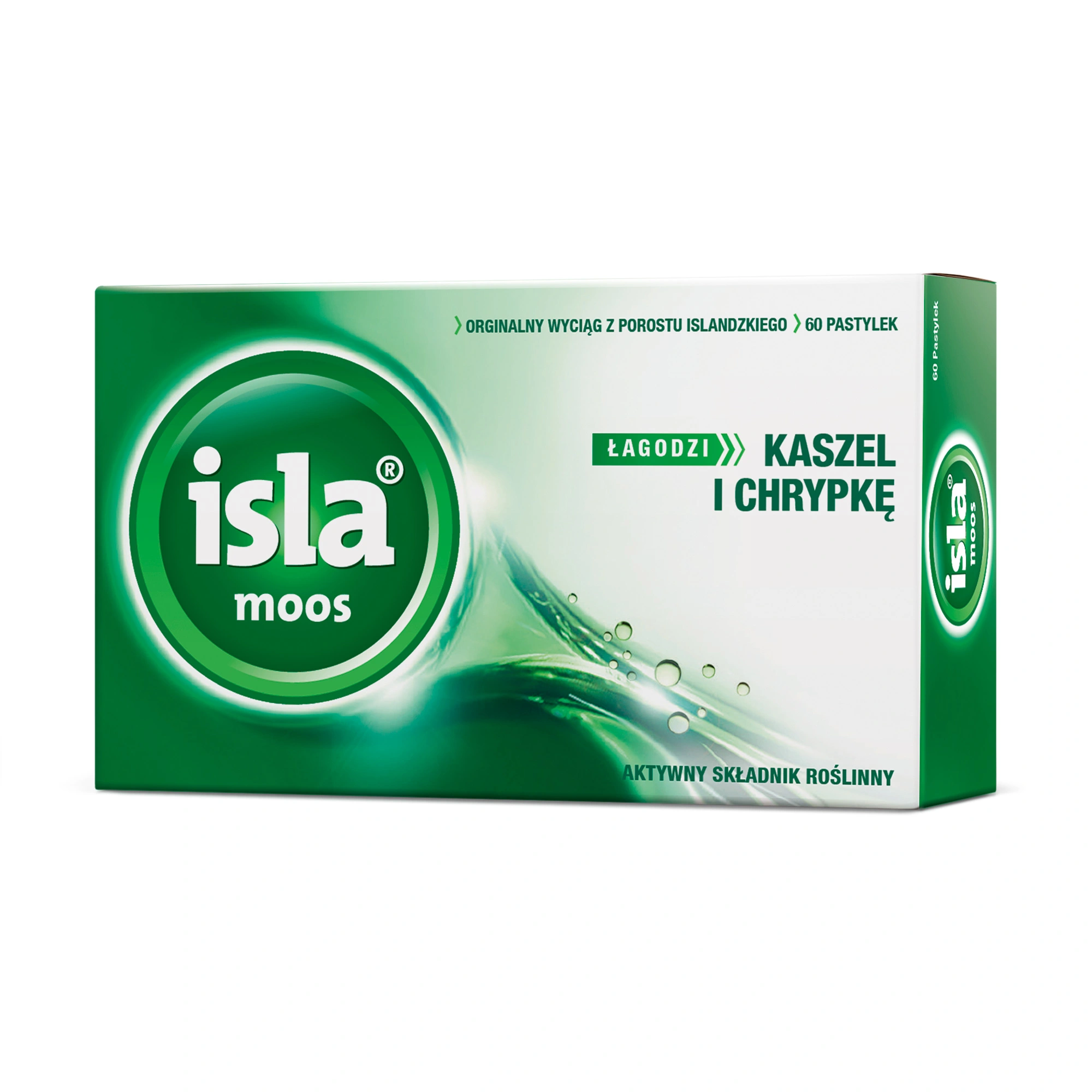 Isla Moos na kaszel i chrypkę 60 pastylek do ssania zdjęcie