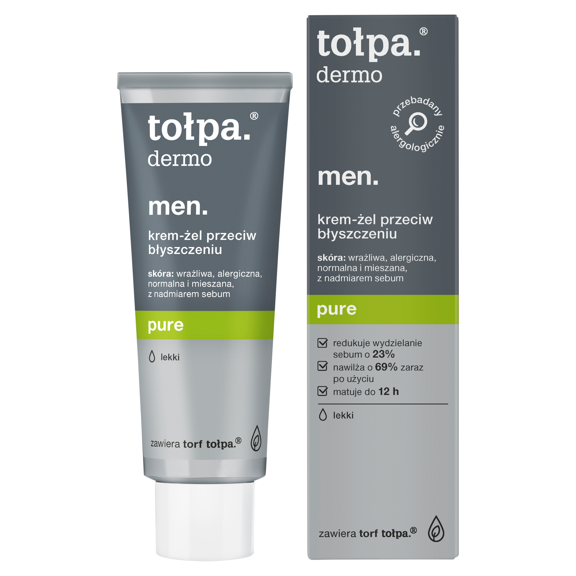Tołpa Dermo Men krem-żel przeciw błyszczeniu 40 ml zdjęcie
