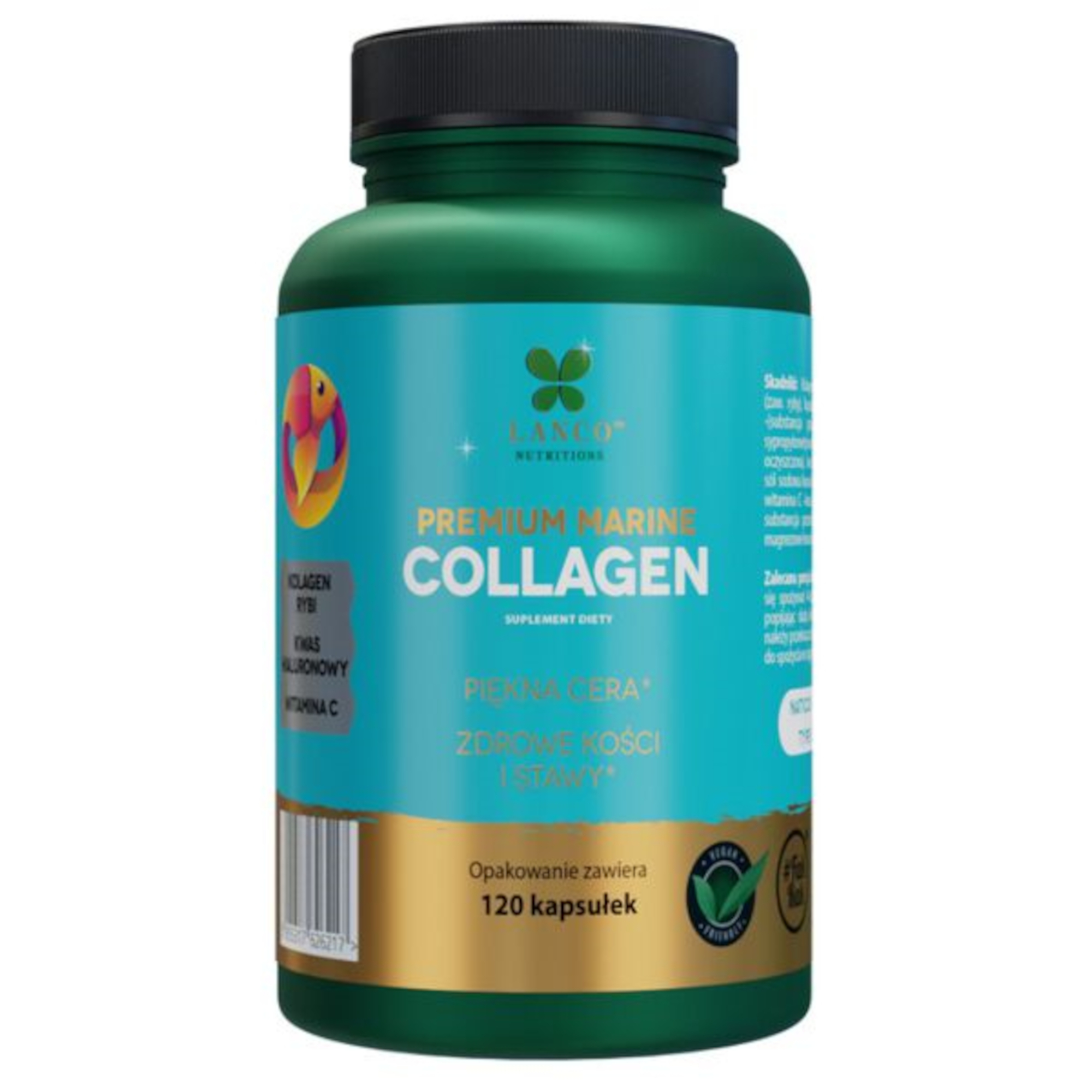 Lanco Premium Marine Collagen 2400 mg, kapsułki, 120 sztuk zdjęcie