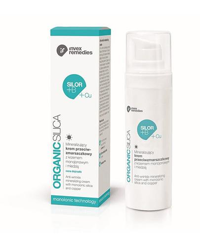Invex Remedies Organic Silica Silor +B +Cu Przeciwzmarszczkowo - odżywczy krem na dzień z krzemem organicznym i miedzią - 30 ml - cena, opinie, właściwości zdjęcie