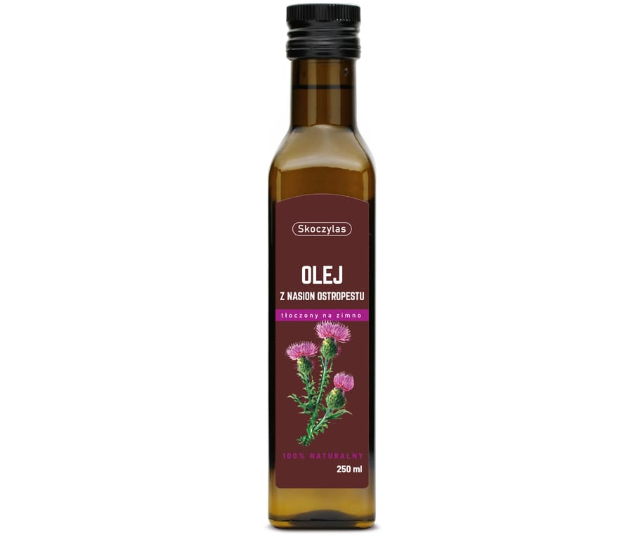 Skoczylas Olej z nasion ostropestu, 250 ml zdjęcie