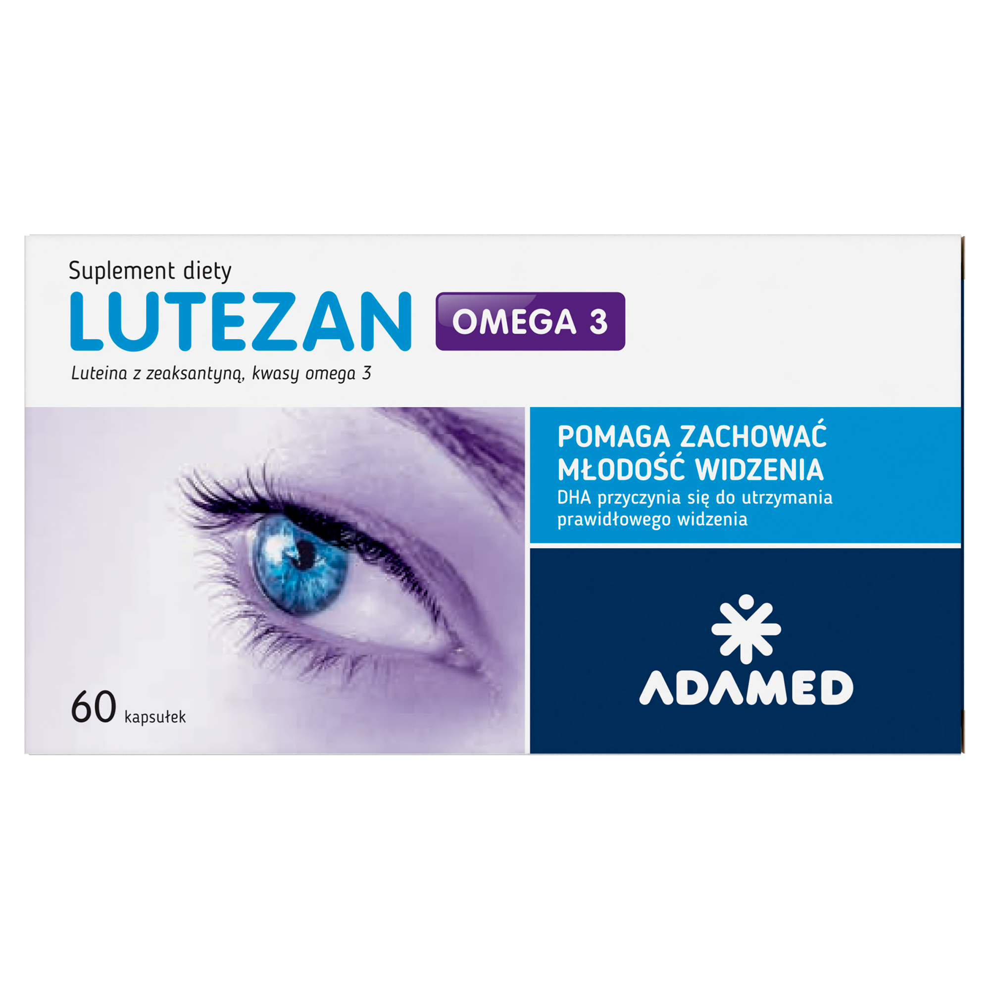 Lutezan Omega-3 60 kapsułek zdjęcie