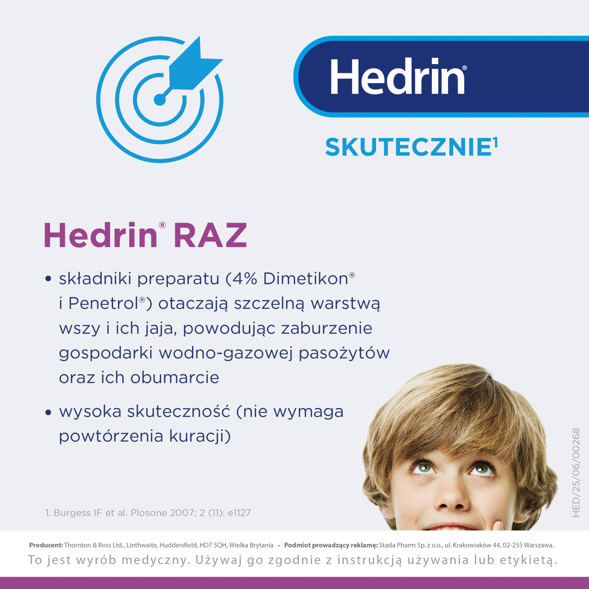 Hedrin Raz żel, spray 60 ml