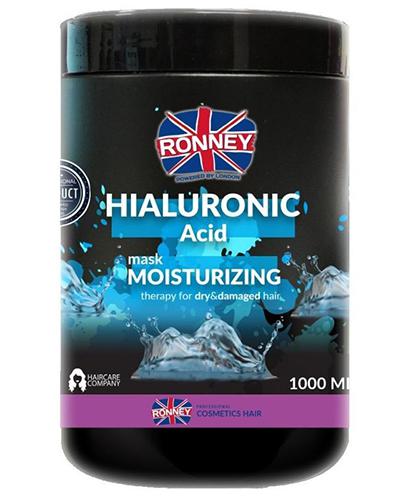 Ronney maska nawilżająca do włosów suchych i zniszczonych kwas hialuronowy 1000 ml zdjęcie