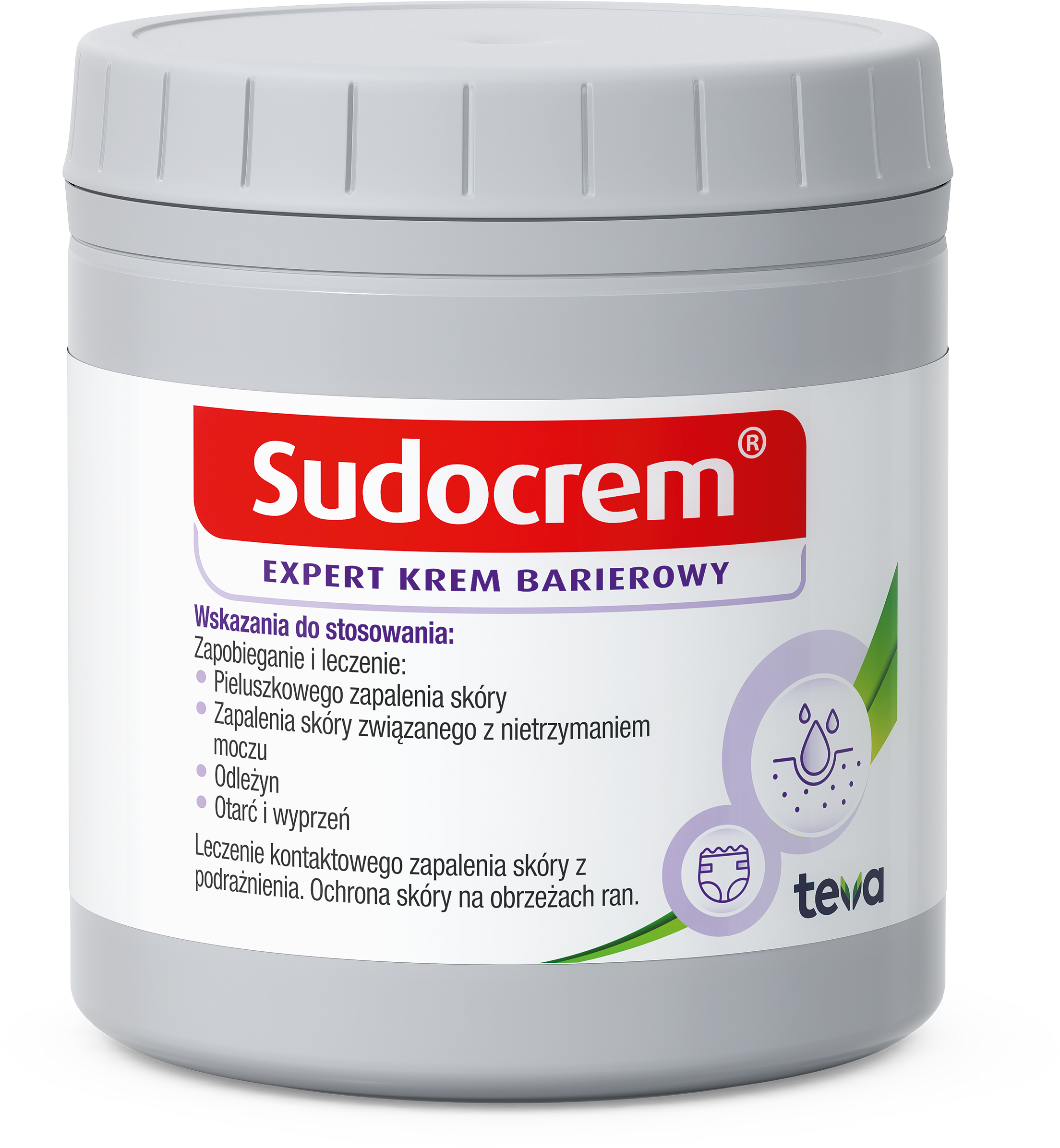 Sudocrem Expert Krem barierowy, odleżyny, otarcia, 400 g zdjęcie