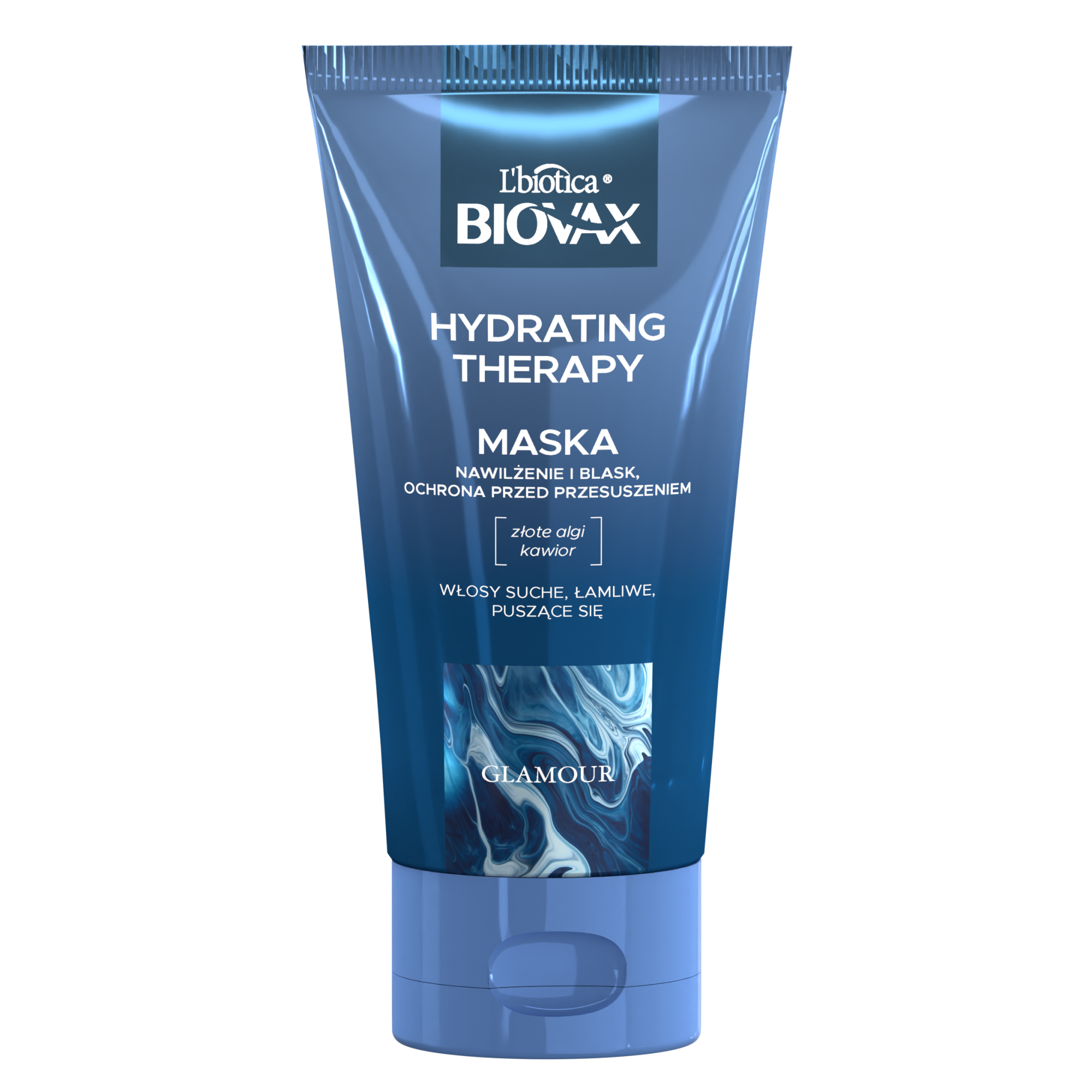 L'biotica Biovax Glamour Hydrating Therapy Maska do włosów, 150 ml zdjęcie
