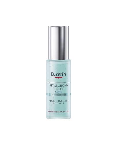 Eucerin Hyaluron-Filler Booster nawilżający ultralekki pierwsze zmarszczki, 30 ml, cena, wskazania, opinie zdjęcie