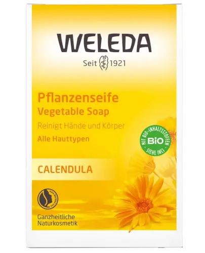 Weleda mydło z nagietkiem lekarskim 100 g zdjęcie