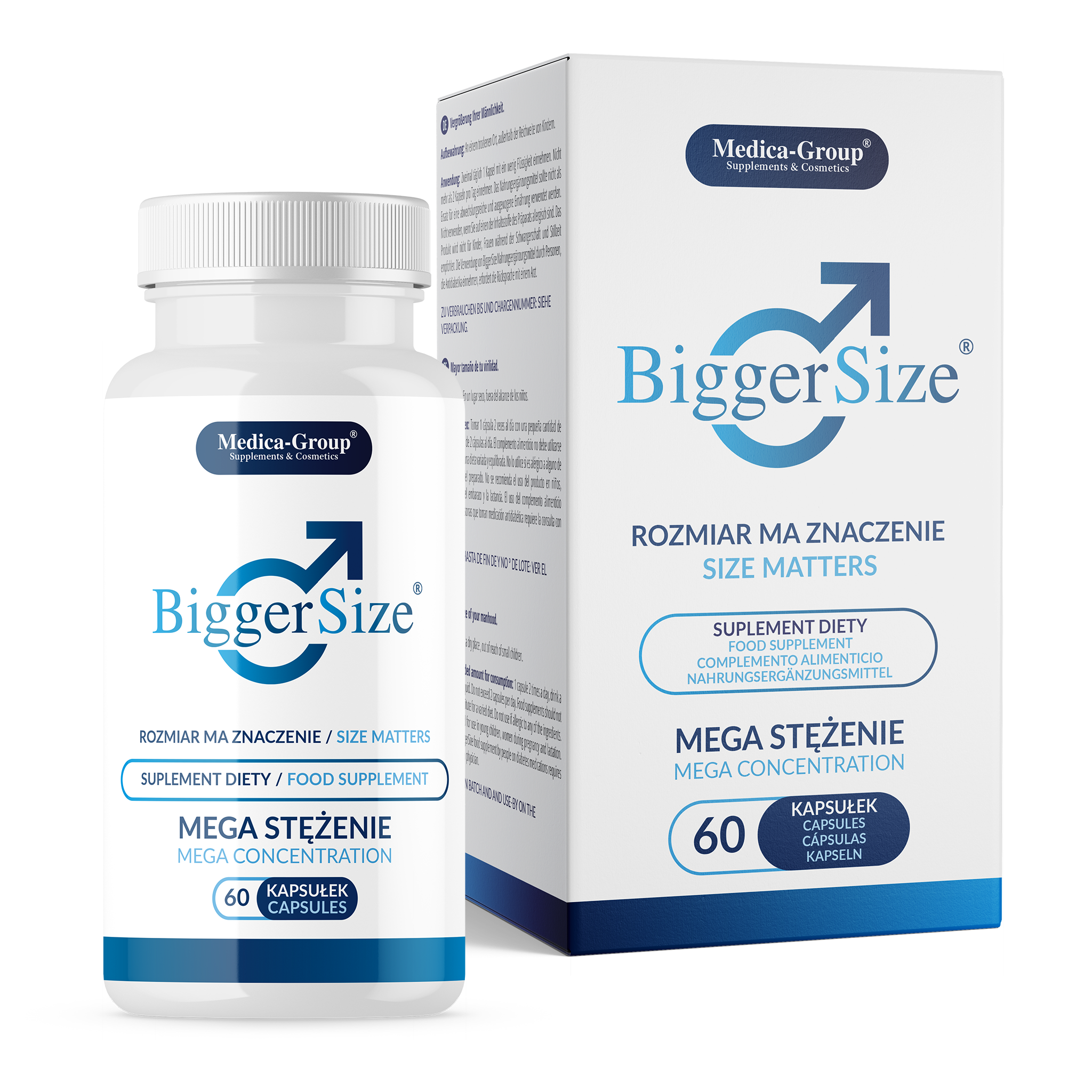 Medica-Group BiggerSize, kapsułki, 60 sztuk