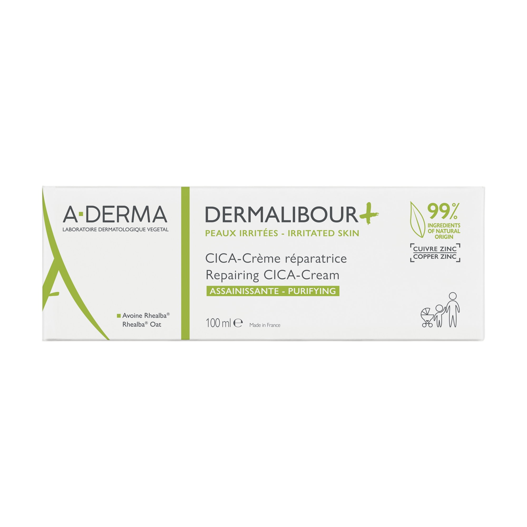 Aderma Dermalibour+ CICA, krem regenerujący, 100 ml